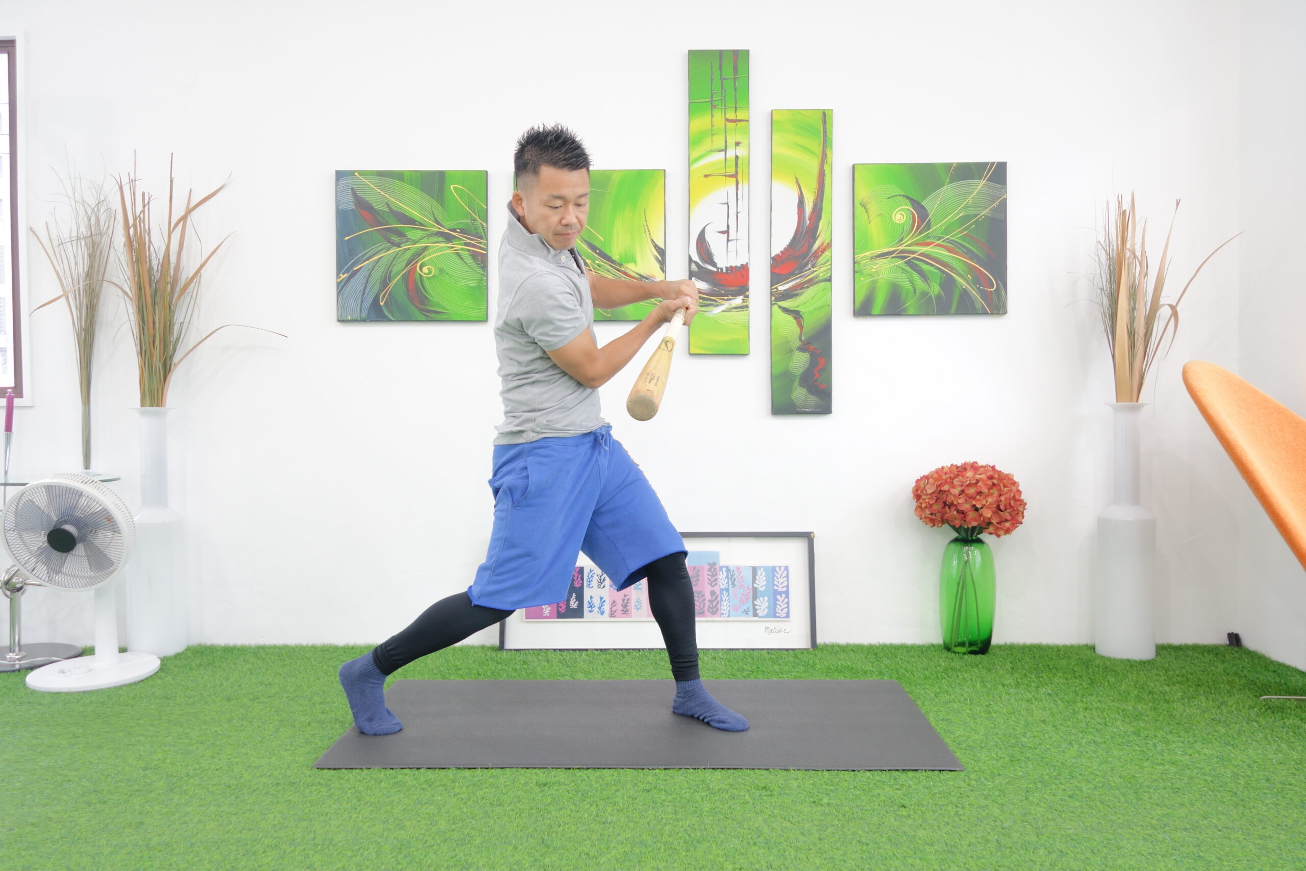 身体の中でインパクトを迎える