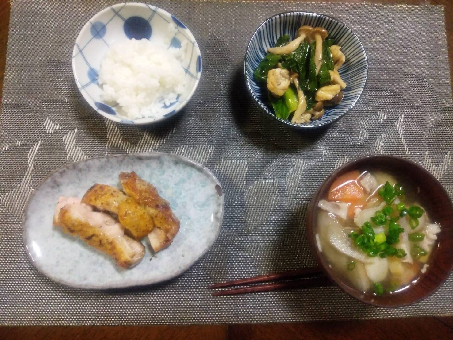 橋本さんの食事