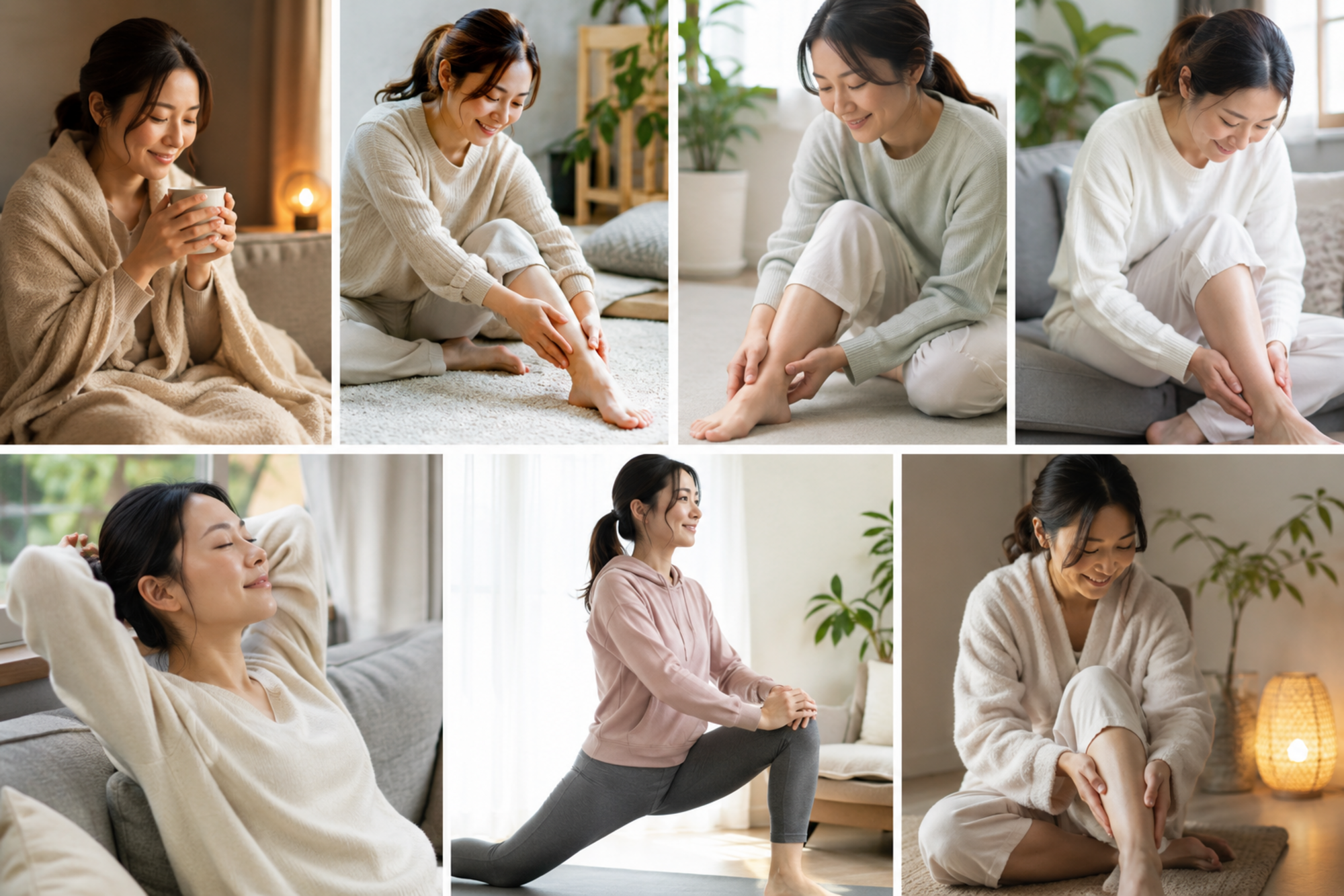 ふくらはぎを温めることで期待できる7つの効果