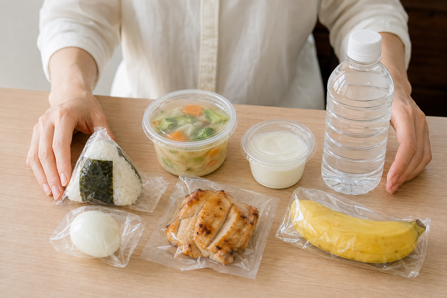コンビニで買える脚やせ向けの食べ物